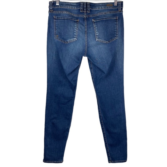Kut from the Kloth Sz 14 Mia Skinny Jeans Dark Wash - Picture 3 of 11